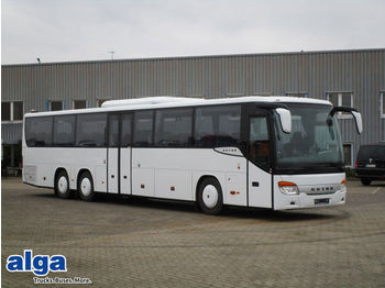 Bus pinggiran kota Setra S 417 UL, Euro 4, Schaltung, WC, TÜV: gambar 1