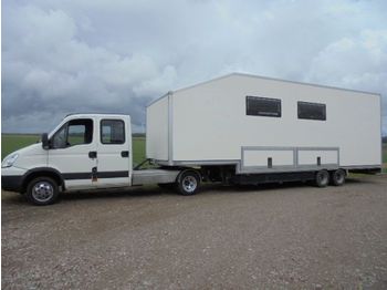Iveco BE Camper combinatie, Mobile home trailer + Iveco 7 pers. trekker Mobile home 7 personen! - Camper