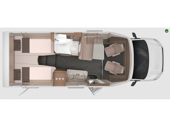 Mobil rumah semi-terintegrasi baru Knaus Van TI 640 MEG Vansation MAN 140 PS, Schalter: gambar 2