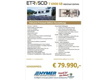 Etrusco T 6900 SB FREISTAAT EDITION*FRÜHJAHR23*  - Mobil rumah semi-terintegrasi
