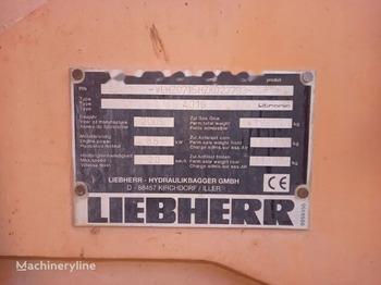 Ekskavator roda LIEBHERR A 316