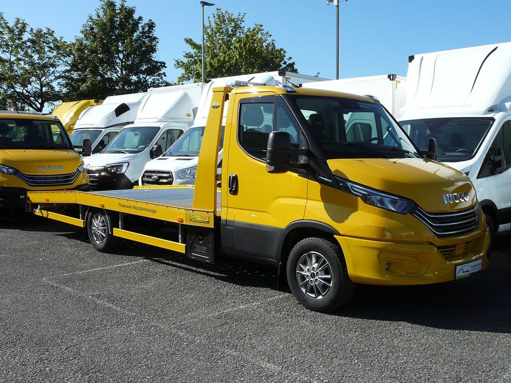 Mobil derek, Van pengiriman baru Iveco Daily 35S18 Autotransporter Aut. Luftfed. NAVI: gambar 8