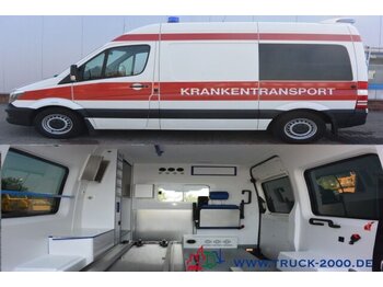 Ambulans Mercedes-Benz 313 AMS Krankenwagen- (KTW) Rettungswagen Rampe + Rollstuhl: gambar 1