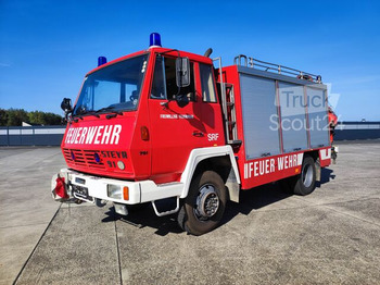 - STEYR 791 4x4 Feuerwehr Kran, Seilwinde & Lichtmast - Truk pemadam kebakaran
