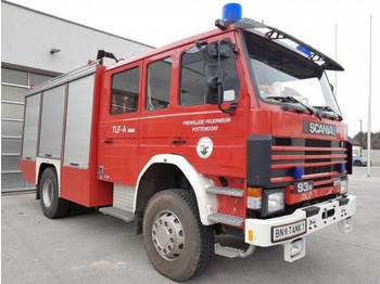 Scania P93 4x4 L250-38Z - Truk pemadam kebakaran