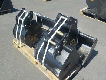  Unused Strickland 48'' Ditching, 18'', 12'', 8'' Digging Buckets to suit Kubota KX61/U25 (4 of) - Ember