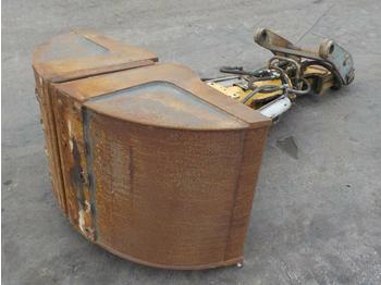  Zeppelin 32" Hydraulic Rotating Clamshell Bucket - Ember kulit kerang
