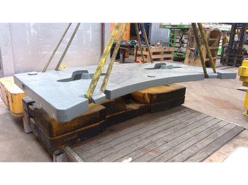 Counterweight untuk Peralatan konstruksi Grove Grove GMK 5095 counterweight 2,2 ton: gambar 4