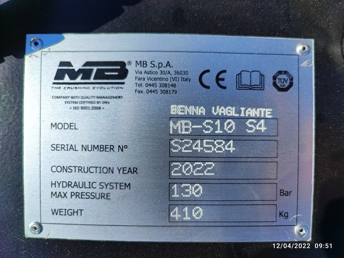 Ember untuk Peralatan konstruksi MB CRUSHER MB-S10: gambar 7