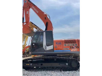 Ekskavator perayap 90%new 20 ton Korea Original made HITACHI ZX200 used hydraulic crawler excavator in ready stock: gambar 4