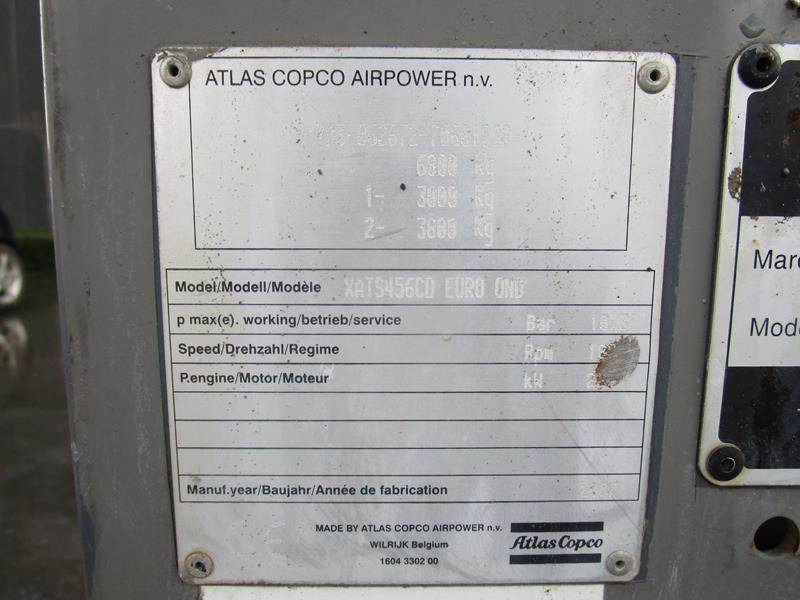 Kompresor udara Atlas-Copco XATS 456 CD - N: gambar 15