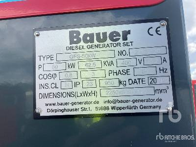 Genset BAUER GENERATOREN 62.5 kVA: gambar 5