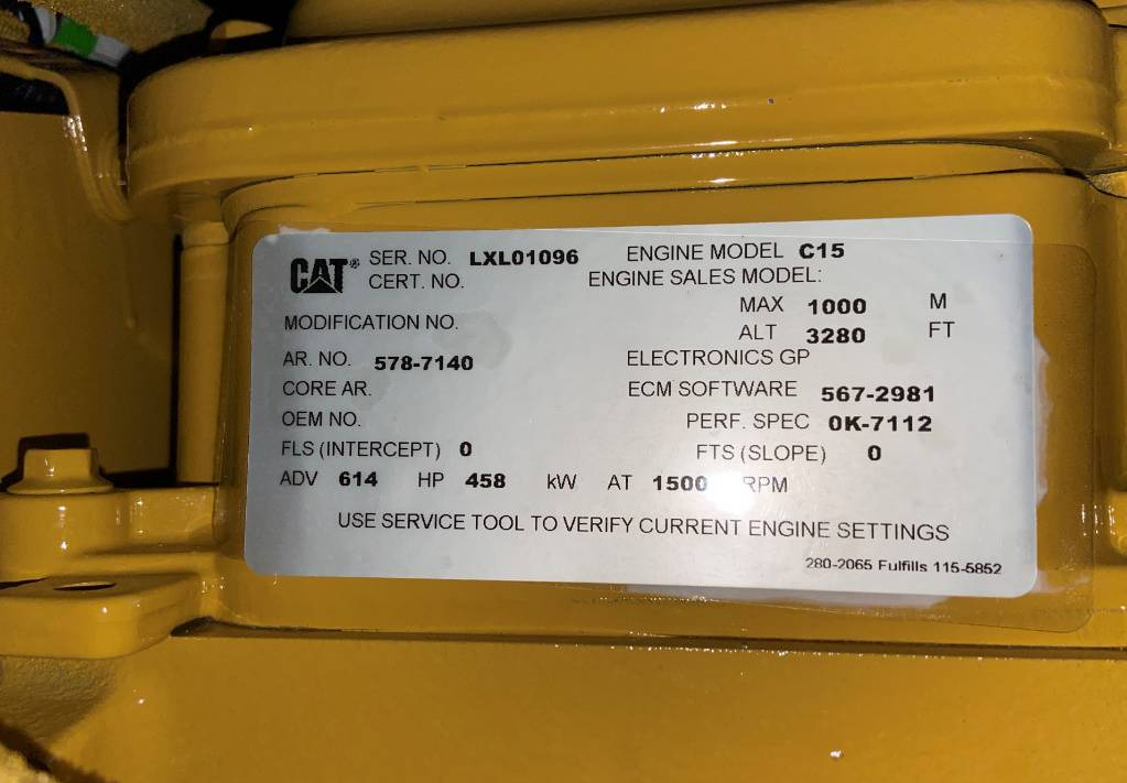 Genset CAT DE500E0 - C15 - 500 kVA Generator - DPX-18026: gambar 8