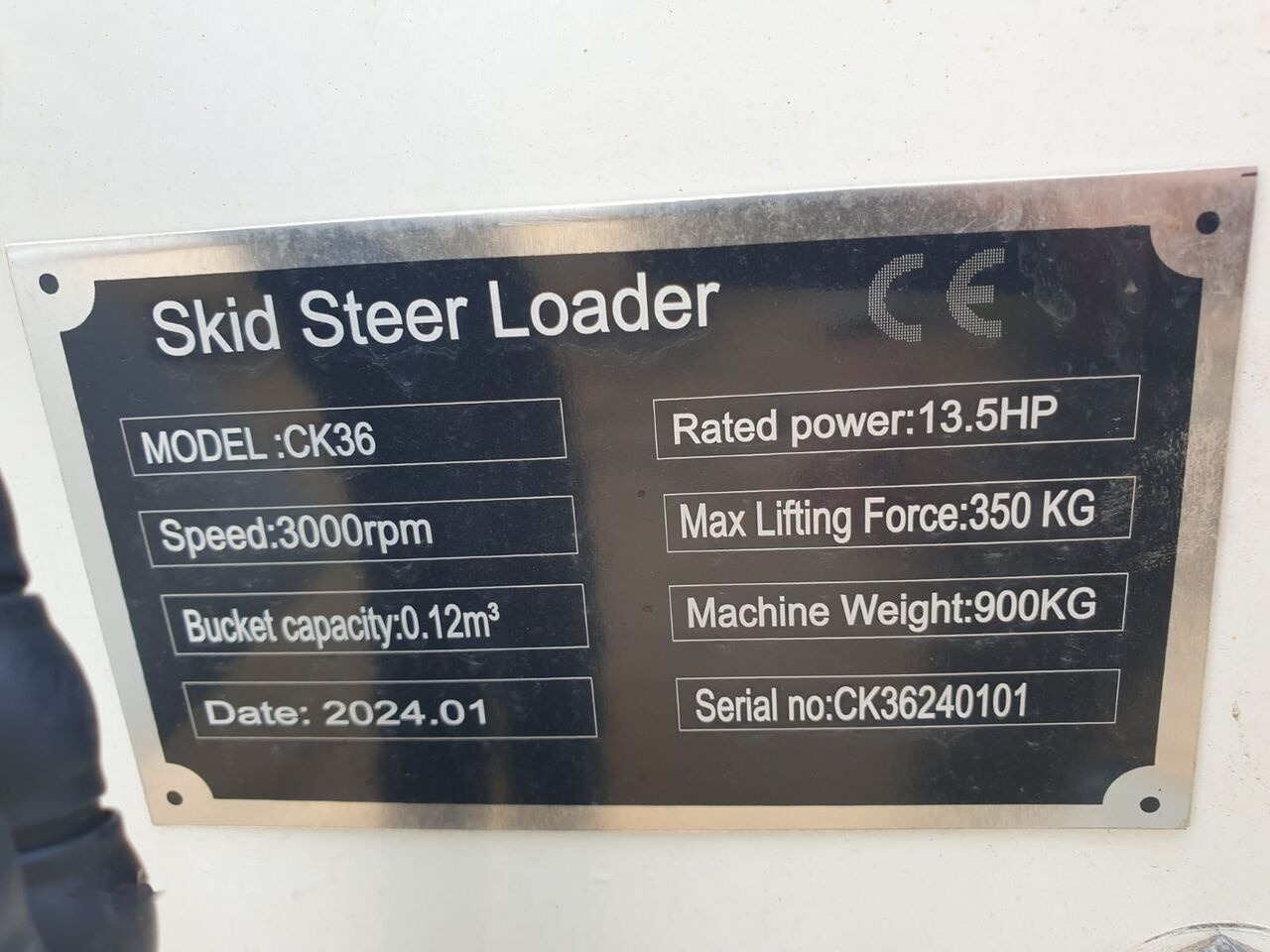 Skid steer CK-36: gambar 6