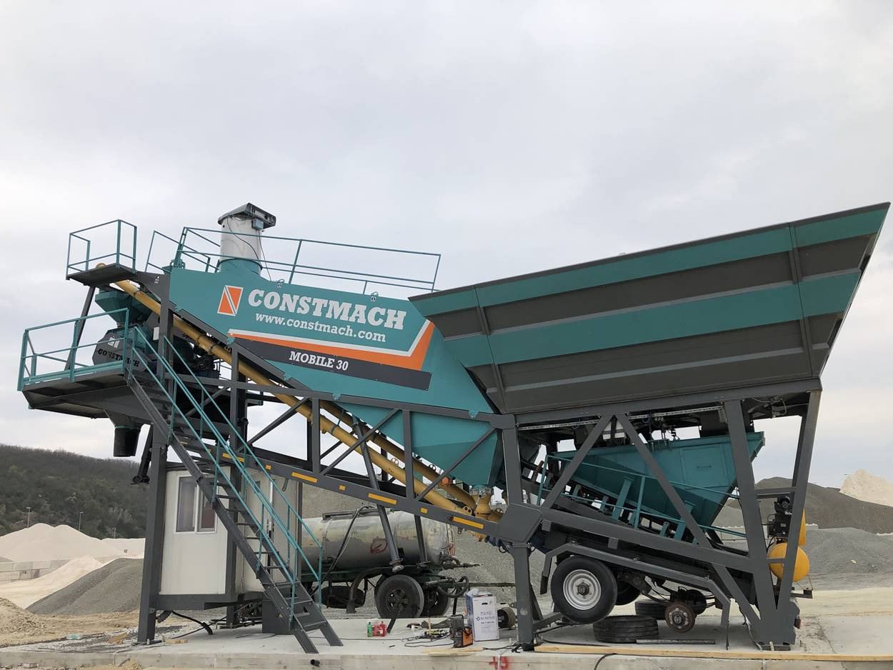 Pabrik beton baru Constmach Mobile Betonmischanlage 30 m3/h: gambar 19
