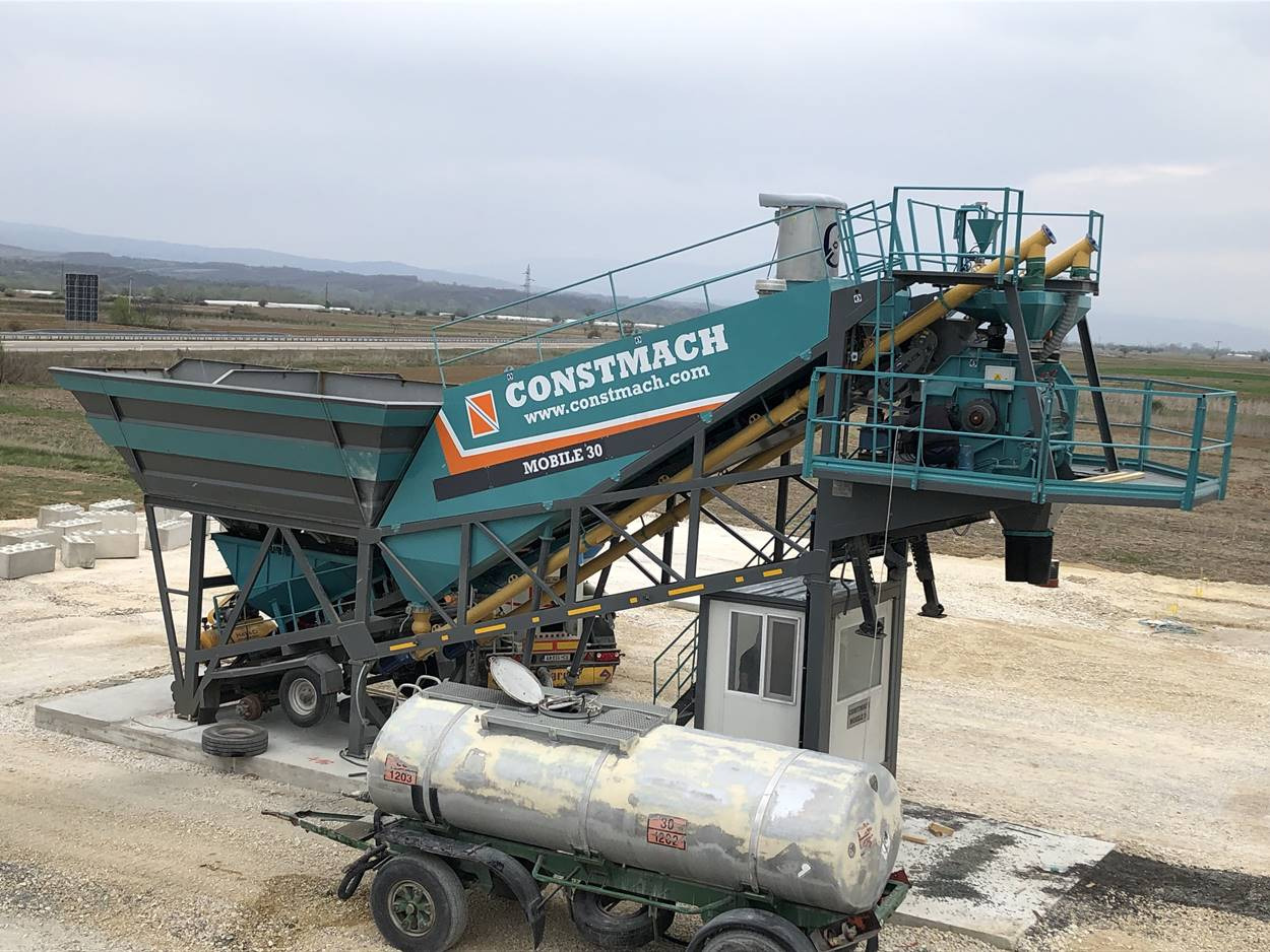 Pabrik beton baru Constmach Mobile Betonmischanlage 30 m3/h: gambar 17