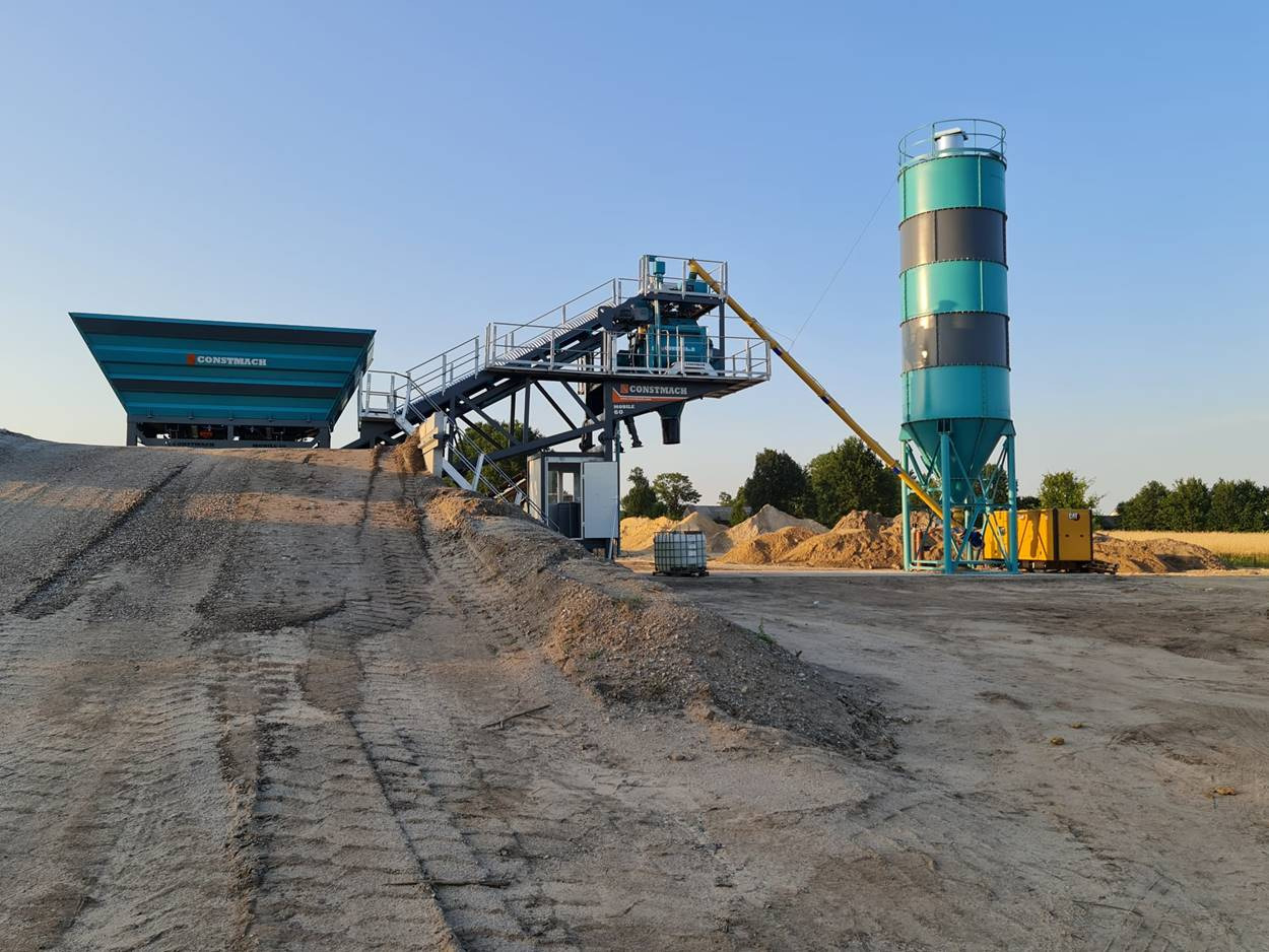 Pabrik beton baru Constmach Mobile Betonmischanlage 60 m3/h: gambar 20