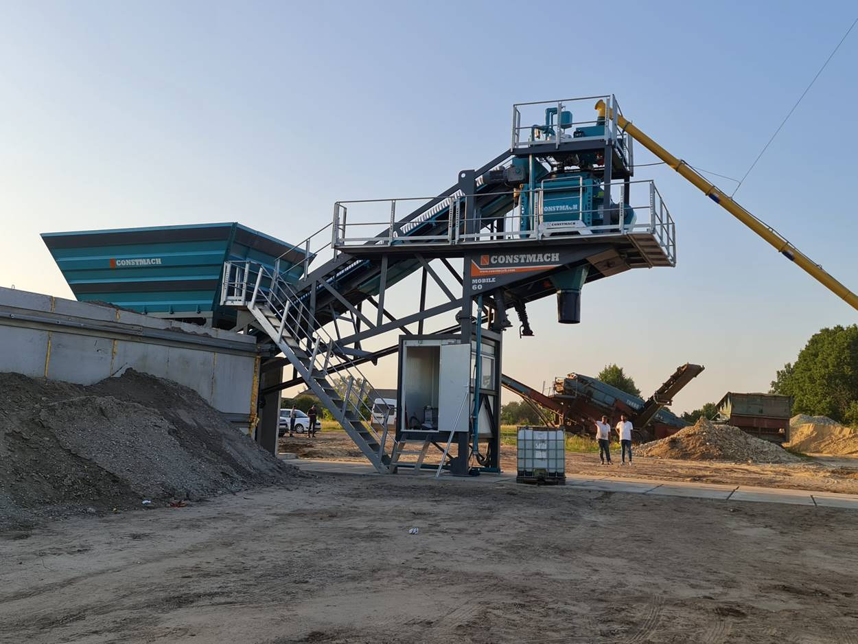 Pabrik beton baru Constmach Mobile Betonmischanlage 60 m3/h: gambar 22