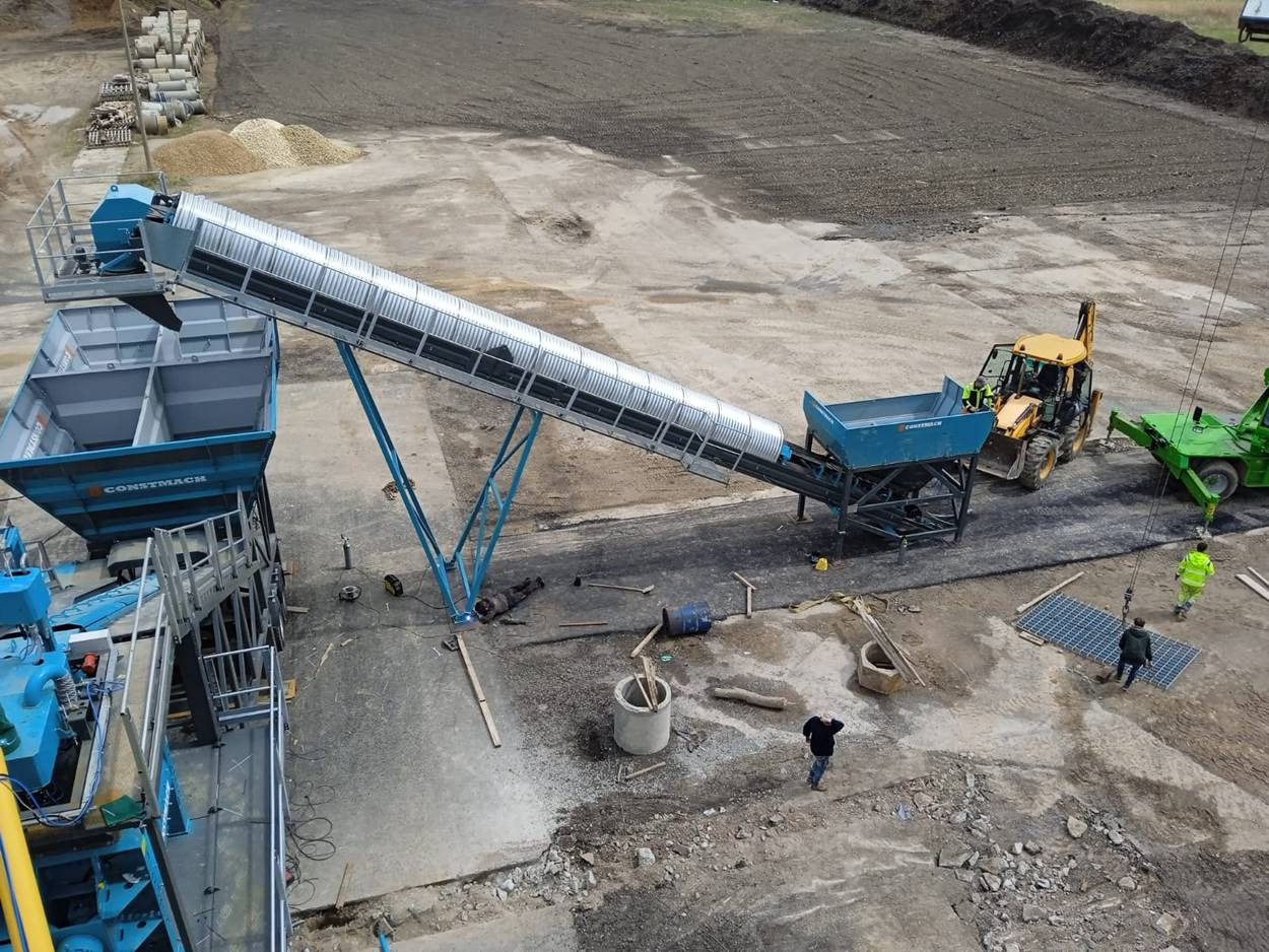 Pabrik beton baru Constmach Mobile Betonmischanlage 60 m3/h: gambar 30
