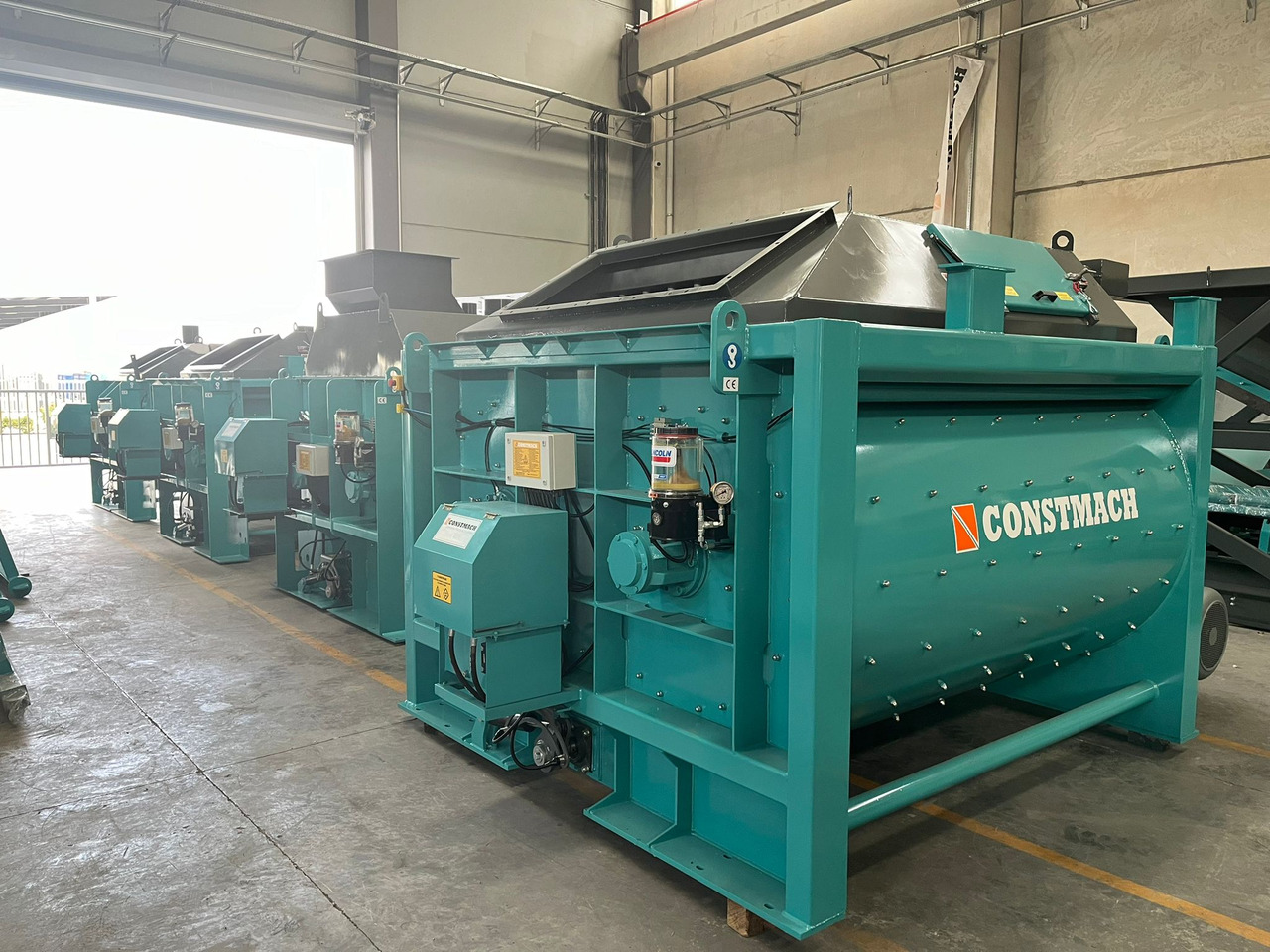 Leasing Constmach Paddle Mixer ( Twin Shaft Concrete Mixer ) Constmach Paddle Mixer ( Twin Shaft Concrete Mixer ): gambar 12