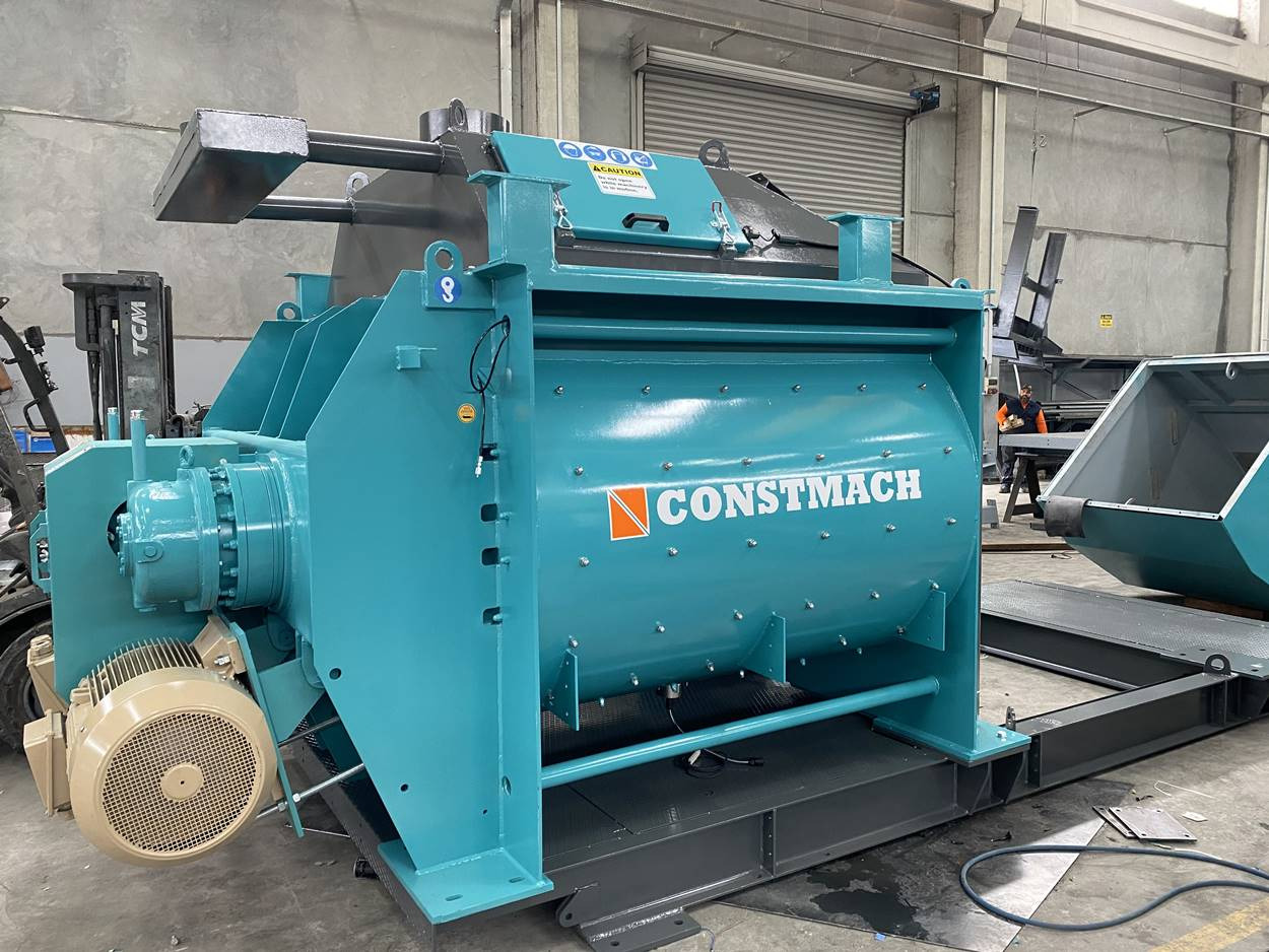 Leasing Constmach Paddle Mixer ( Twin Shaft Concrete Mixer ) Constmach Paddle Mixer ( Twin Shaft Concrete Mixer ): gambar 22