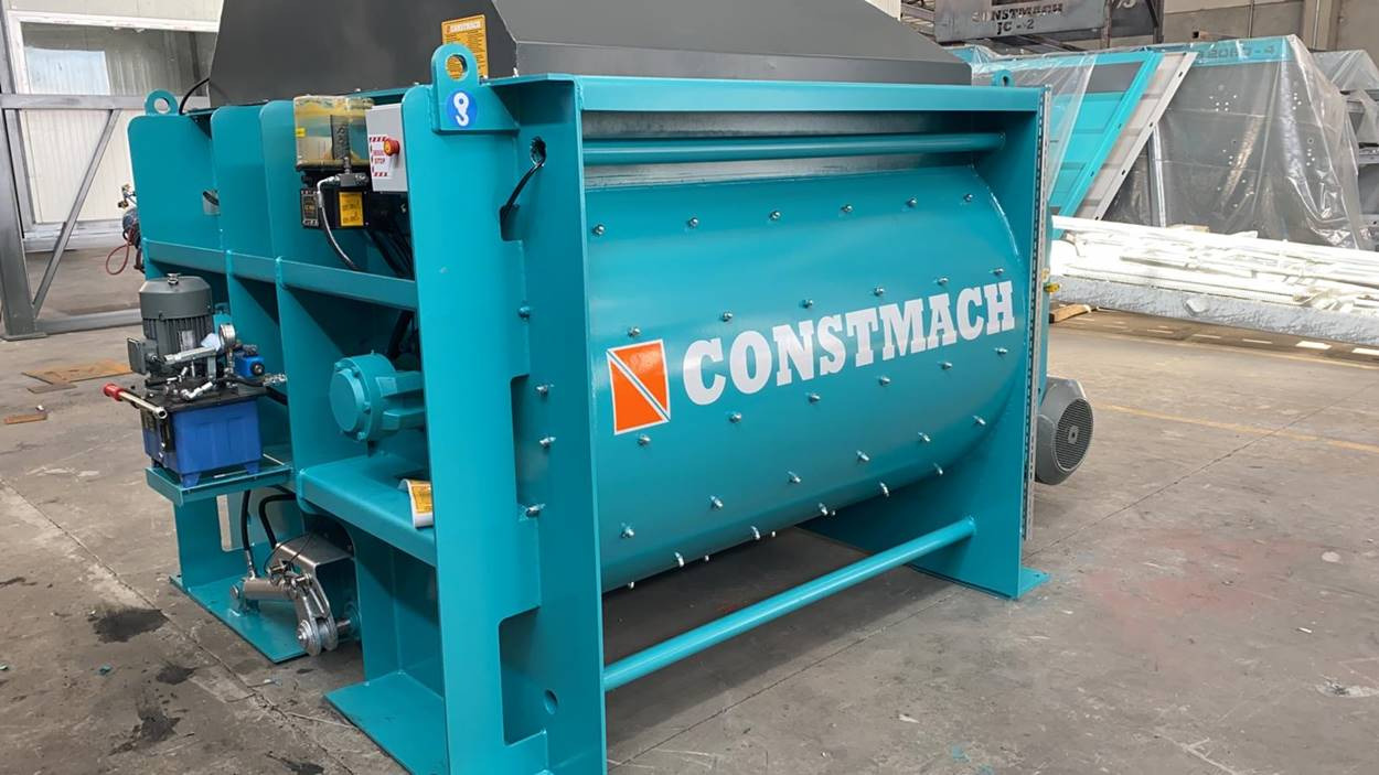 Leasing Constmach Paddle Mixer ( Twin Shaft Concrete Mixer ) Constmach Paddle Mixer ( Twin Shaft Concrete Mixer ): gambar 17