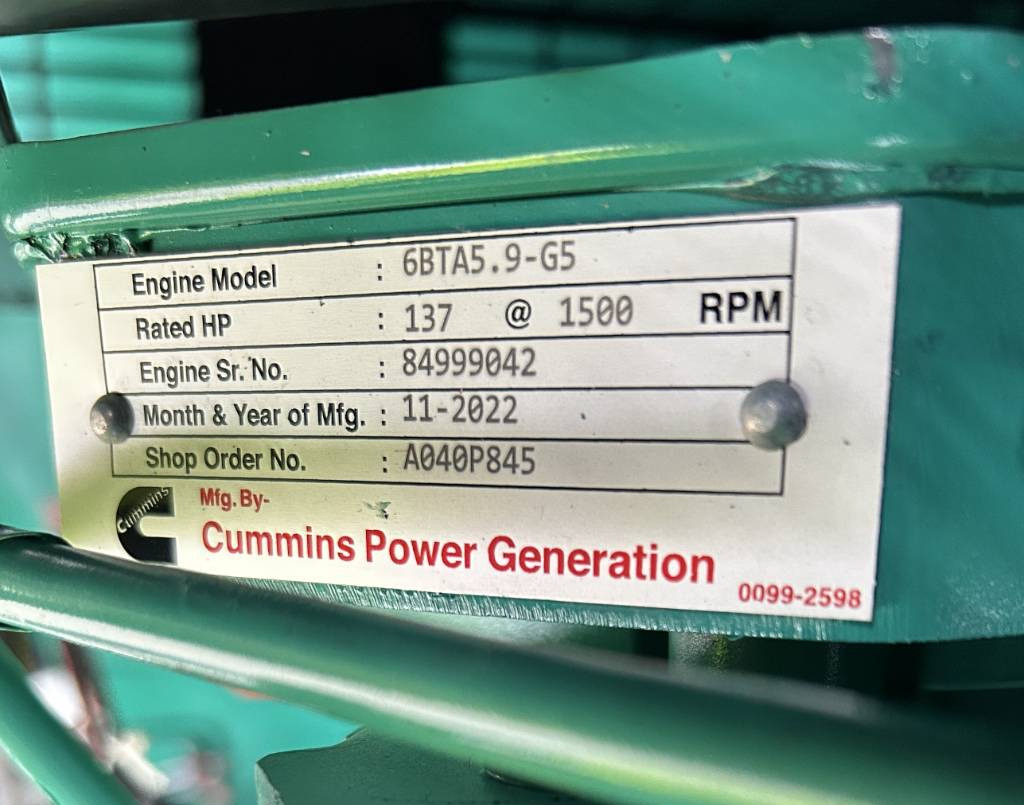 Genset Cummins C110D5 - 110 kVA Generator - DPX-18509: gambar 14
