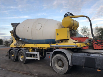 Semi-trailer mixer beton DEBUF BETON MIXER/MALAXEUR/MISCHER-10M3: gambar 1