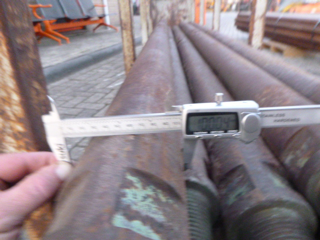 Anjungan pengeboran Drilling pipes API 100 mm - 150 cm: gambar 10