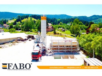 Pabrik beton baru FABO SKIP SYSTEM CONCRETE BATCHING PLANT | 110m3/h Capacity: gambar 1