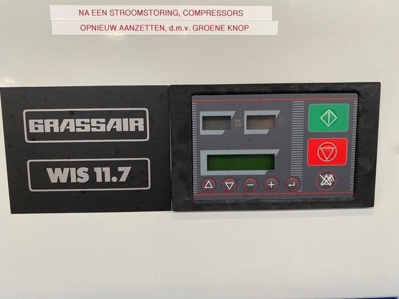 Kompresor udara Grassair WIS 11.7 Silent 4 kW 550 L / min 12 Bar Schroefcompressor: gambar 4