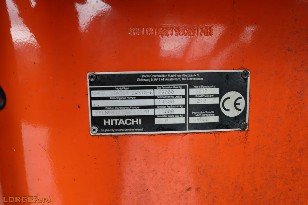 Wheel loader Hitachi ZW 310-6: gambar 18