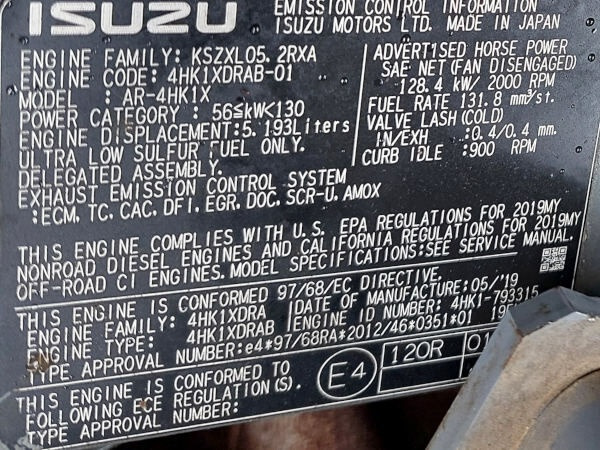 Ekskavator roda Hitachi ZX190W-6: gambar 9