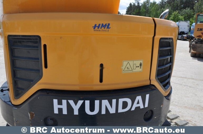 Ekskavator mini Hyundai R60CR-9A Rototilt: gambar 37