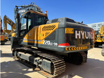 Ekskavator perayap Hyundai crawler excavator 220LC-9S used excavator secondhand excavator Hyundai for sale: gambar 5