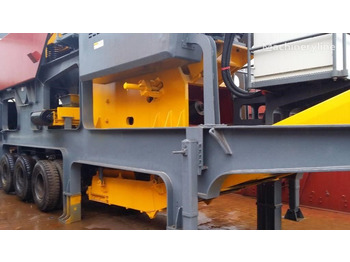 Penghancur dampak baru Kinglink KL1142E710 KL Stone Mobile JAW Crushing Crushing Plant for Grani: gambar 3