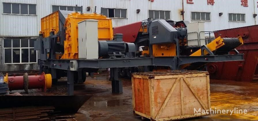 Penghancur dampak baru Kinglink KL1142E710 KL Stone Mobile JAW Crushing Crushing Plant for Grani: gambar 4
