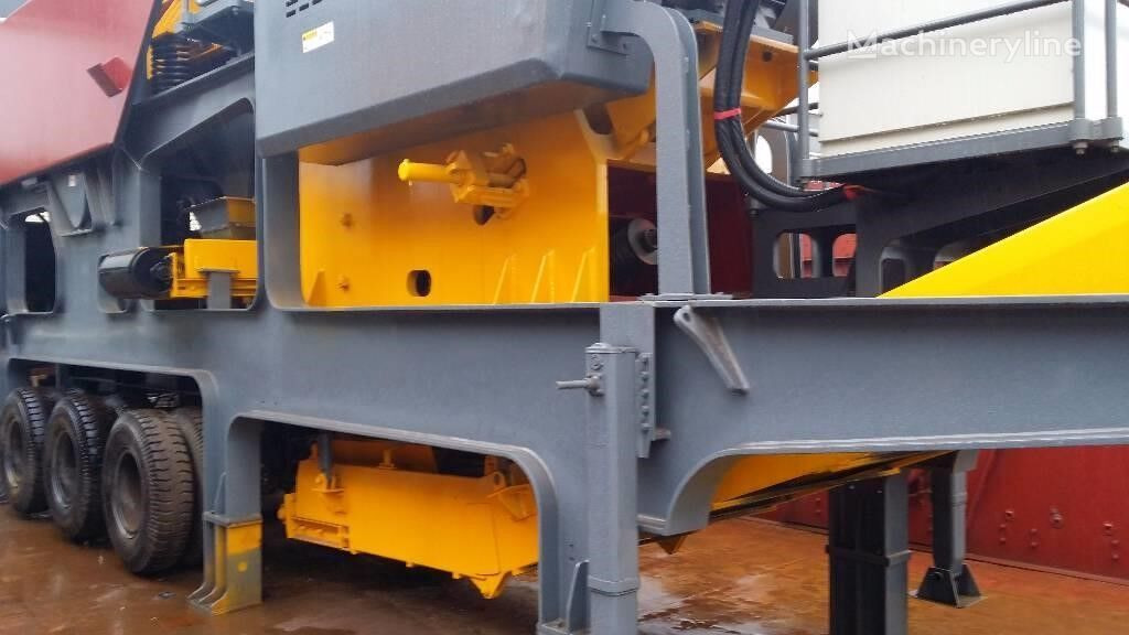 Penghancur dampak baru Kinglink KL1142E710 KL Stone Mobile JAW Crushing Crushing Plant for Grani: gambar 3