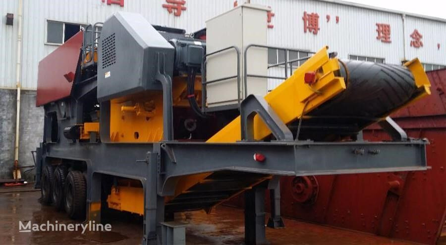Penghancur dampak baru Kinglink KL1142E710 KL Stone Mobile JAW Crushing Crushing Plant for Grani: gambar 2