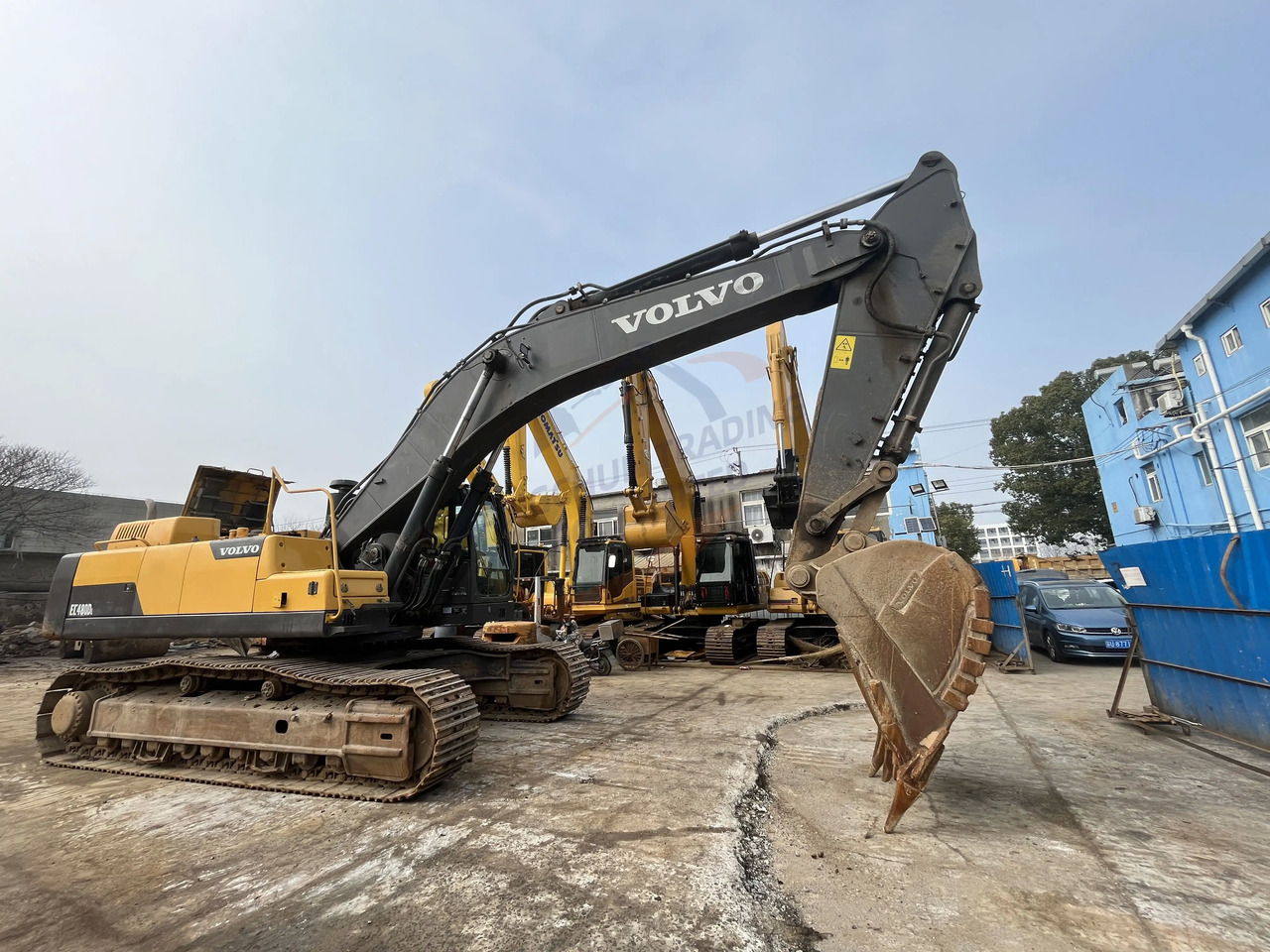 Ekskavator perayap New arrival second hand  hot selling Excavator construction machinery parts used excavator used  Volvo EC480D  in stock for sale: gambar 6