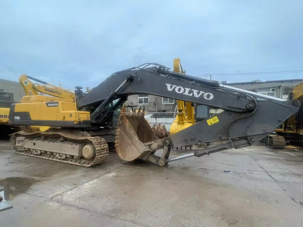 Ekskavator perayap New arrival second hand  hot selling Excavator construction machinery parts used excavator used  Volvo EC480D  in stock for sale: gambar 2