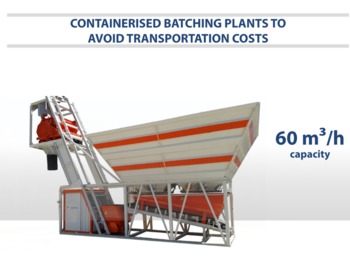 SEMIX Compact Concrete Batching Plant Containerised - Pabrik beton