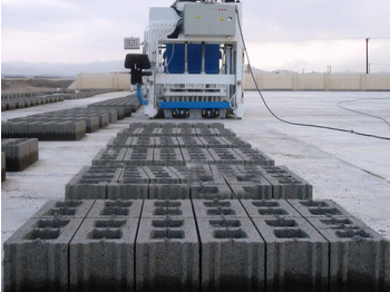 Constmach Mobile Block, Brick & Paver Making Machine - Peralatan beton