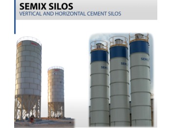 SEMIX Cement Silo Bolted 1000 TONS - Peralatan beton
