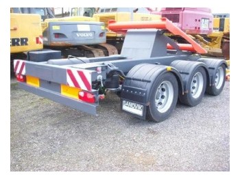 Sandvik / Extec Dolly axle / Dolly Transportachse - Peralatan konstruksi