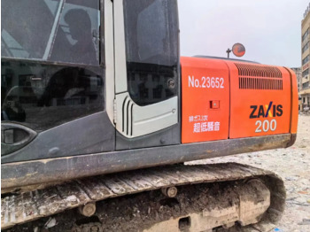 Ekskavator perayap Second hand hitachi zx200 excavator zx200-3g zx200-5g 20 ton used excavator in china yard for sale: gambar 2