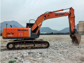 Ekskavator perayap Second hand hitachi zx200 excavator zx200-3g zx200-5g 20 ton used excavator in china yard for sale: gambar 4