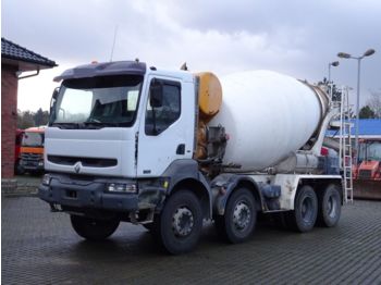 Renault KERAX 370 8X4 STETTER 9m³  - Truk pengaduk beton