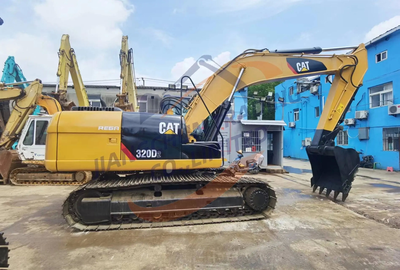 Ekskavator Used Caterpillar Excavator Cat 320d 320dl Japan Made Hydraulic Construction Excavator Electronic Throttle: gambar 6