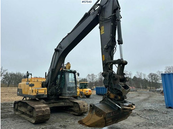 Ekskavator perayap Volvo EC250DL Excavator with rotor, digging system and b: gambar 1